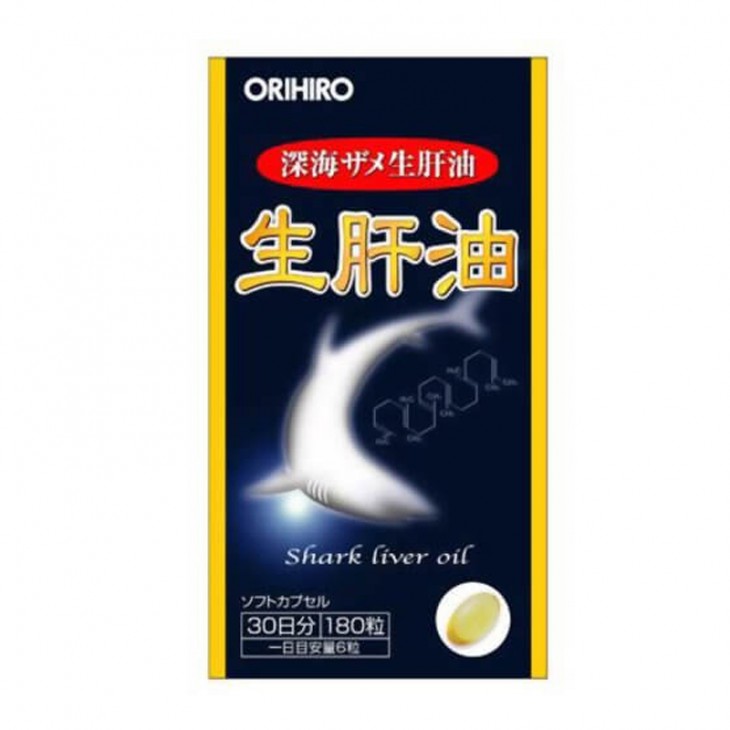 Orihiro新生魚肝油180粒